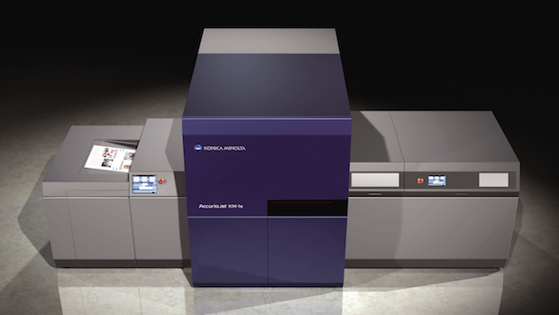 Konica Minolta Accuriojet Km 1e Bogen Inkjet Digitaldruck Uv Inkjet