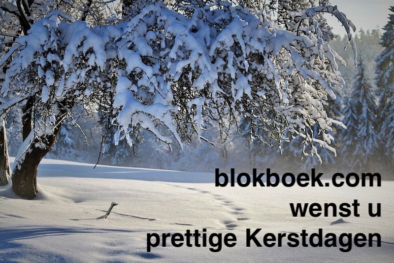 Kerst Blokboek