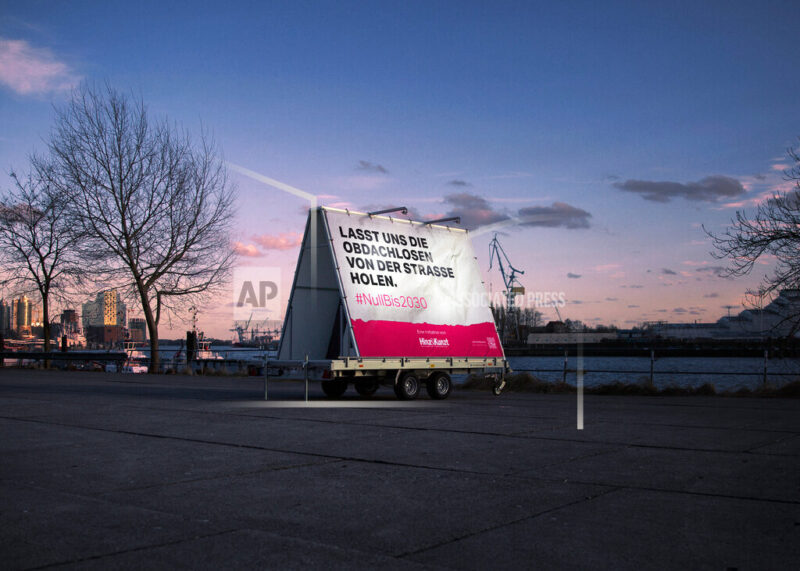 Germany, City Life Billboard