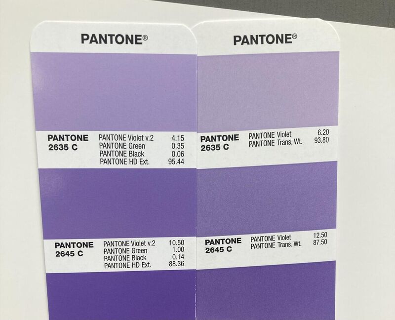 Pantone Nummers Kleur