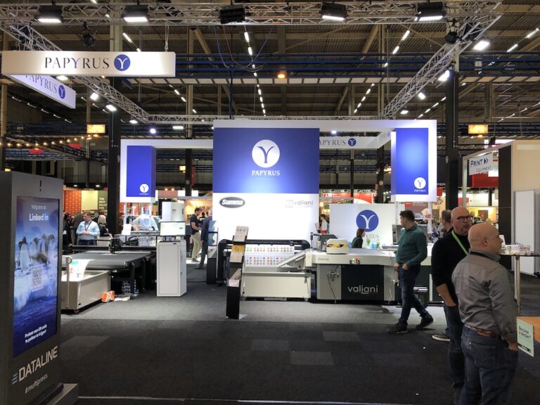 Tweede foto impressie vanaf Sign&Print Expo 2023