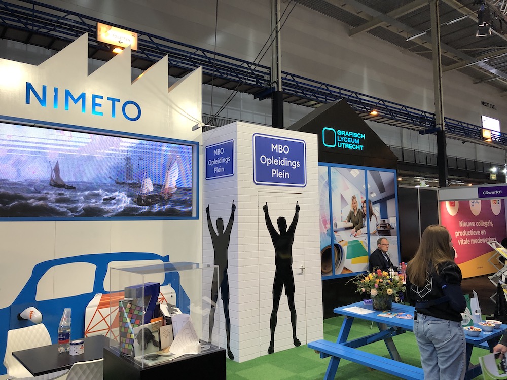 Tweede foto impressie vanaf Sign&Print Expo 2023