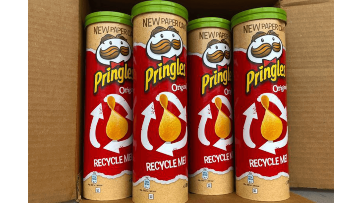 Pringles In Papier