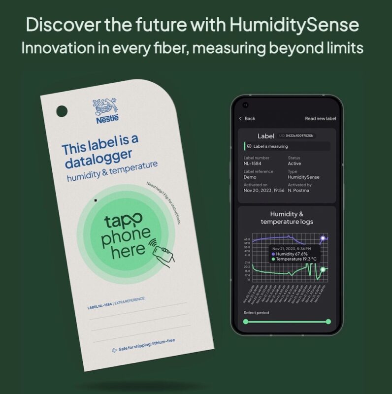 Tapp Paper Humidity Sense