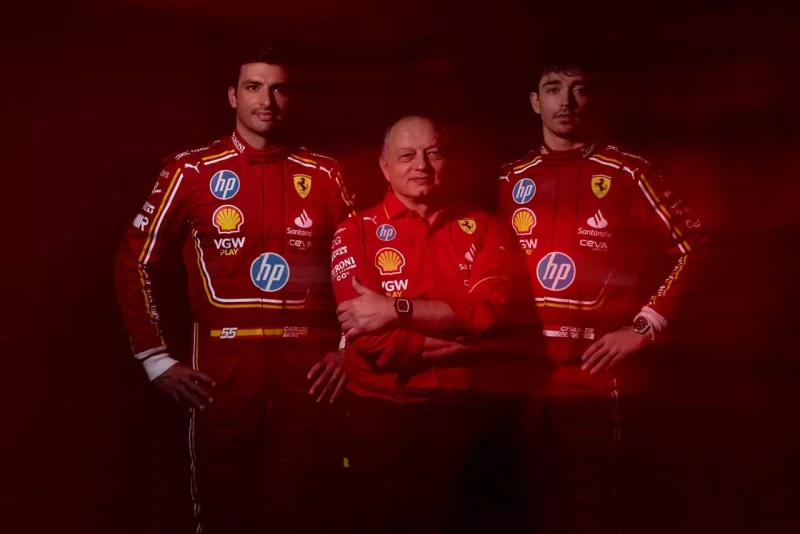 Scuderia Ferrari Hp Group Shot