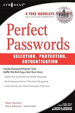 Perfect Passwords