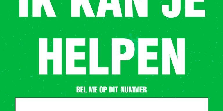 Coronaposter_Groen