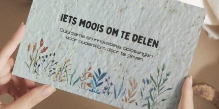 Duurzame Bundel Voor Ouders Verpakt In Groeipapier