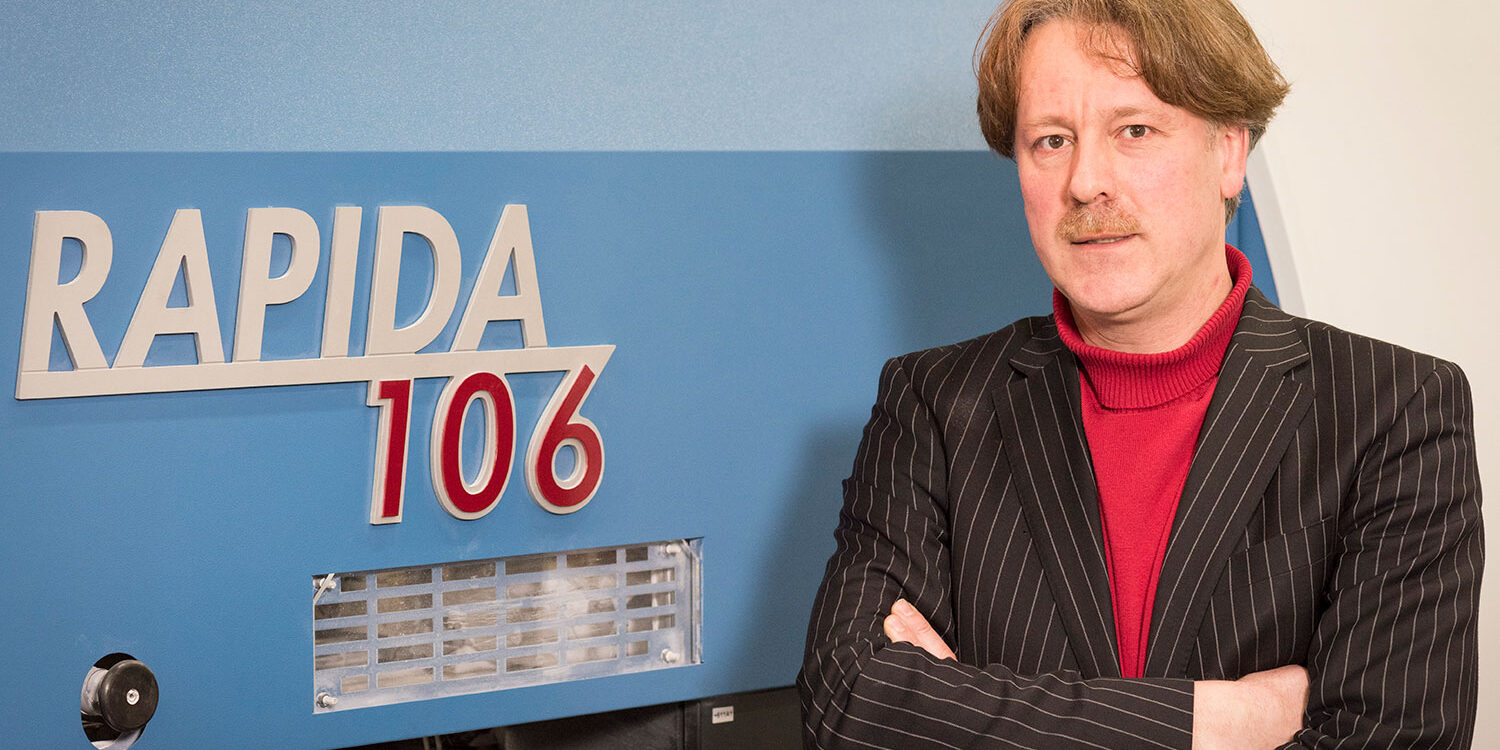 Anton De Groot: “KBA is a manufacturer who cares about our employees and our future.”