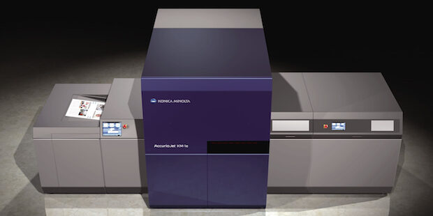 Konica Minolta Accuriojet Km 1e Bogen Inkjet Digitaldruck Uv Inkjet