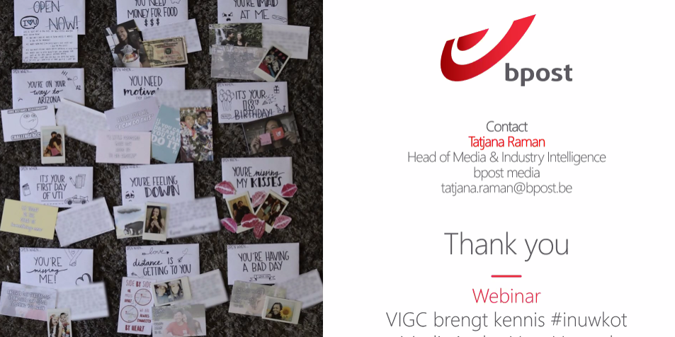 VIGC bPost webinar