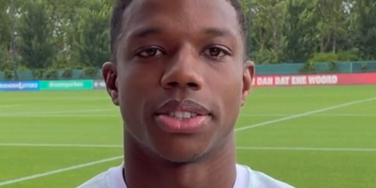 Voetballer Tyrell Malacia 