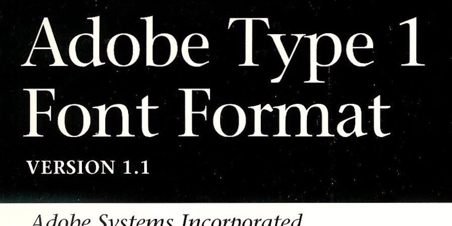 Adobe Type 1 Kopbeeld