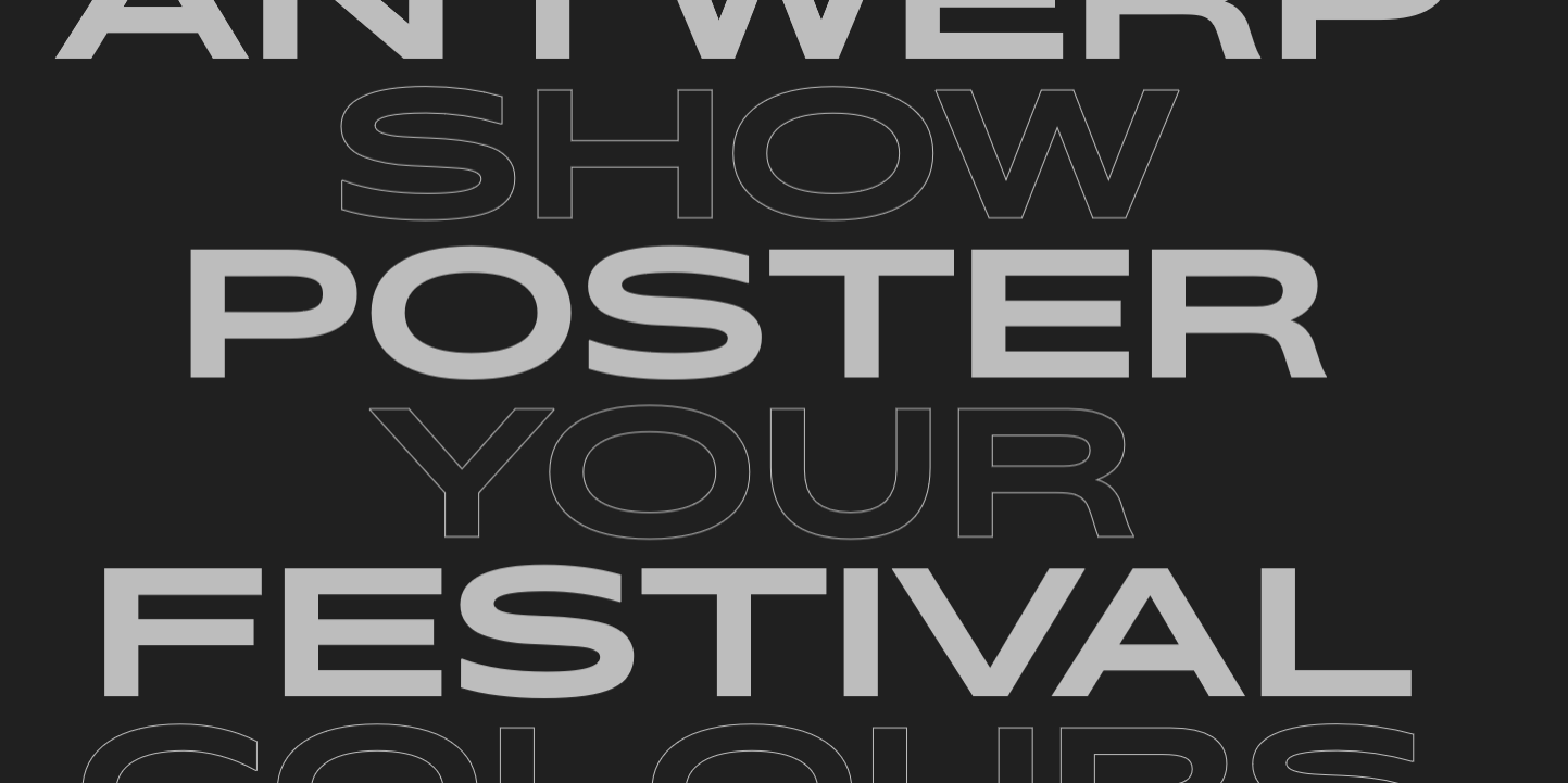 antwerp poster fesival