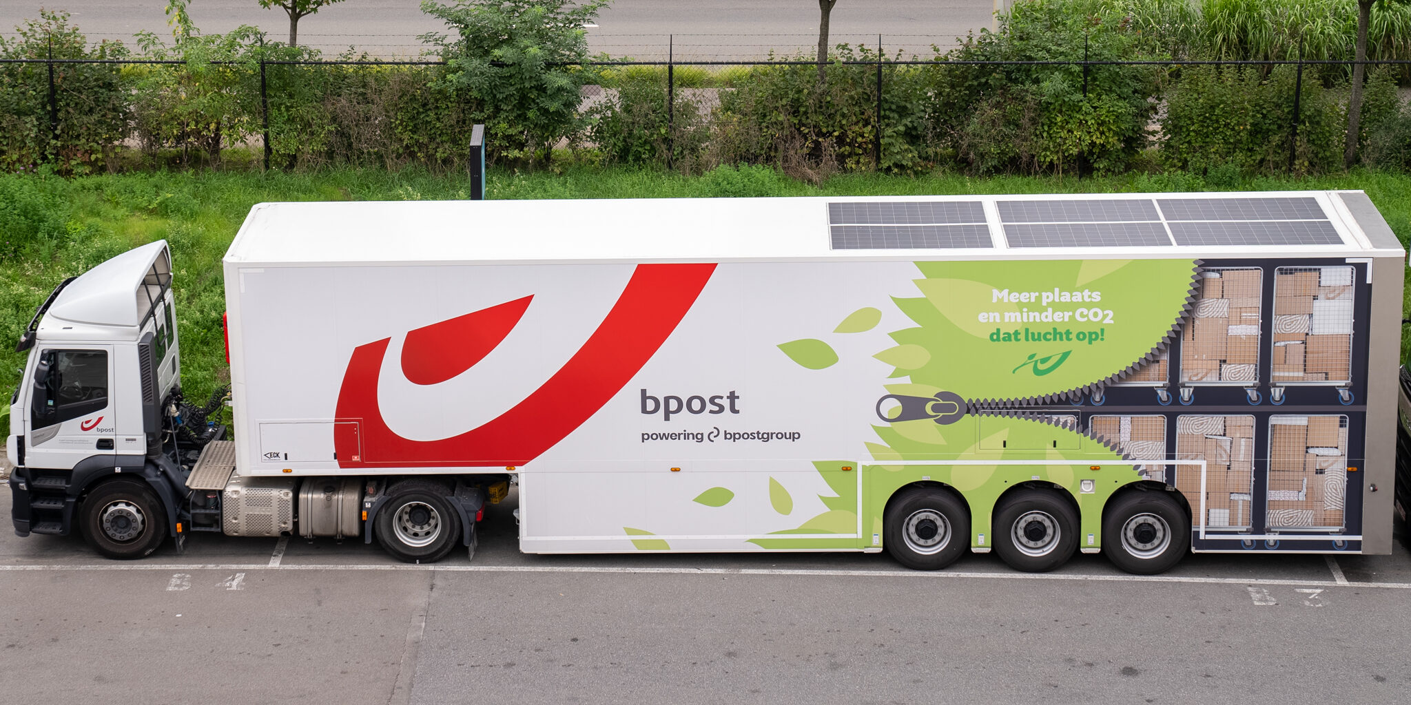 Bpost Breidt Zijn Groene Vloot Uit Met 22 Nieuwe Dubbeldektrailers 1