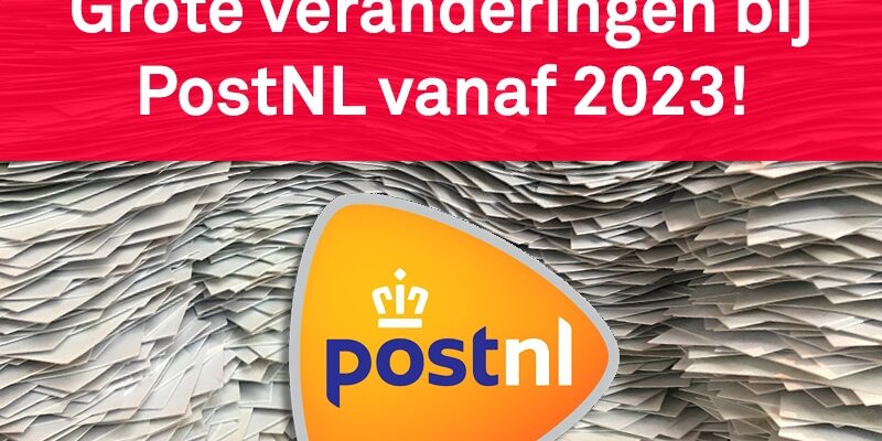 Grote Veranderingen Bij Postnl Vanaf 2023 Kl Red