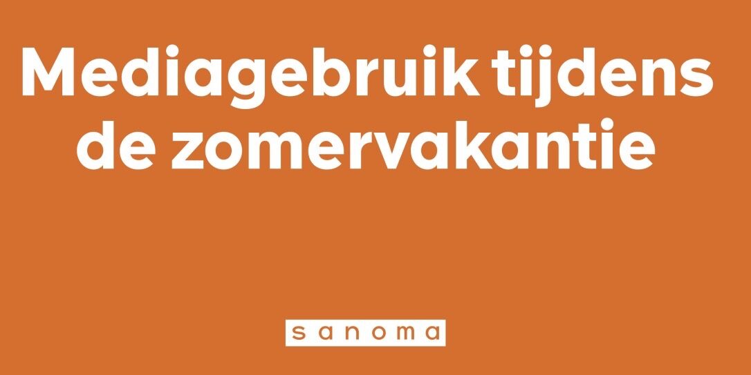 mediagebruik zomervakantie sanoma