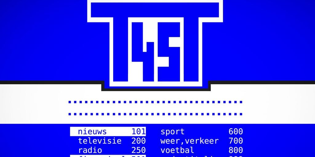 Teletekst 45 Jaar