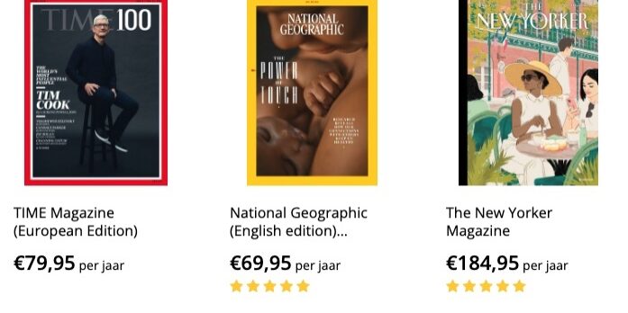 Tijdschriften Bestsellers