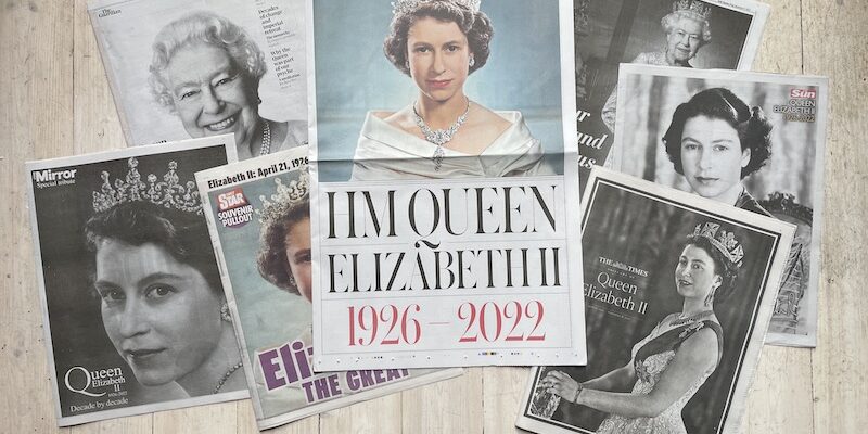 Uk Print Queen Elizabeth